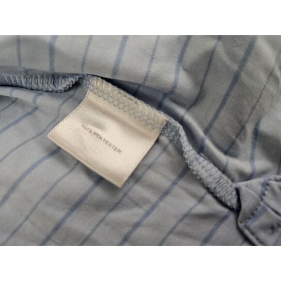 Peter Millar Featherweight Golf Polo Shirt Men’s Size XL Blue Striped - Picture 14 of 16